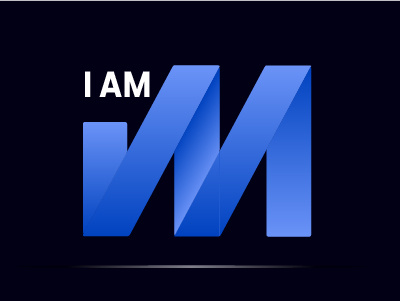 I AM CREATION, 3d graphic design illustrator logo photshop