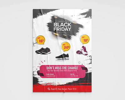 Black Friday Sale Poster advertising poster black friday poster business poster corporate poster creative poster modern poster poster design