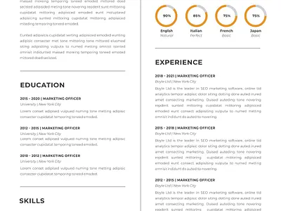 Professional Resume Template Word clean cover cover letter curriculum vitae cv design cv template design doc document graphic design illustration job job cv minimalist portfolio professional cv resume resume design resume template work