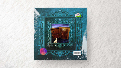 Dog in bluegreen frame 3d albumcover artwork bluegreenframe bookcover branding brochure design dog dream fantasy art graphicartwork illisionfantasyart illustration imagination photoshop posterartwork ruya template