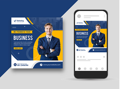 Corporate Social Media Post digital marketing social media