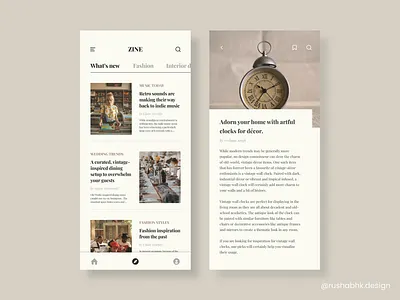 App Shot | Zine - Online Magazine App app app design app shot branding design font illustration logo magazine magazine app mobile app online magazine product design serif skeuomorphism ui ui design ux ux design visual design