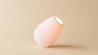 3D aesthetic object made in blender. 3d 3d art 3d illustration 3d lamp 3d modelling aesthetic blender design illustration three dimensional warm