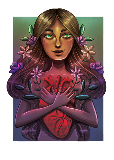 Glow. art character art design digital art digital illustration digitaldrawing illustration