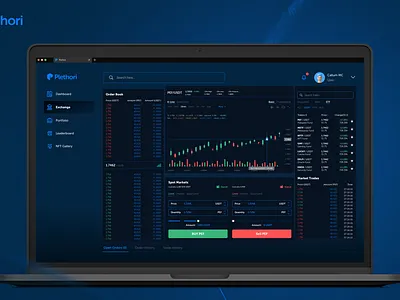 Crypto Exchange Platform branding ui ux web web design webdesign