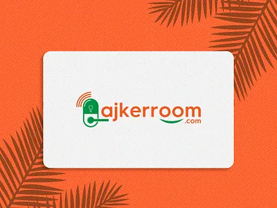 Ajkerroom.com logo concept branding business logo business logo design company logo creative logo design illustration lock logo logo logo designer minimal vector