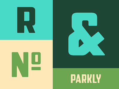 Parkly font highcontrast simplebits type typedesign vintage