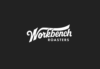 Workbench Roasters Coffee branding coffee hand lettering logo