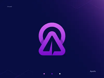 Paper Plane - Apollo Logo Design abstract apollo logo branding consulting flight fly galaxy geometric icon lettermark logo designer logo trend 2022 modern paper plane plane rocket space startup symbol unused logo
