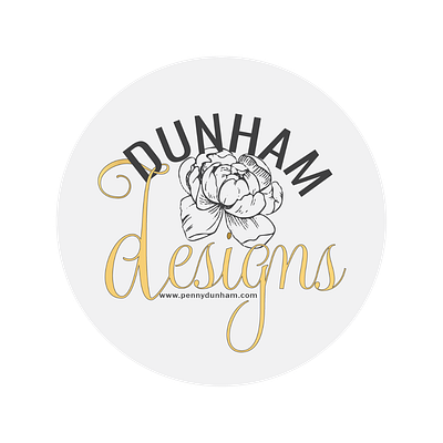 Dunham Designs- light design elegant elements floral flower graphic design hand drawn icons illustration logo