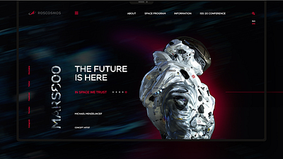 Roscosmos 3d ui ux
