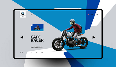 Racer design illustration ui ux