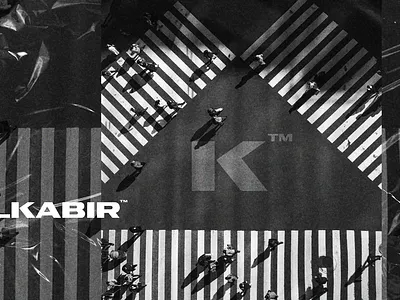 Alkabir Brand Design black and white black logo brand branding design graphic design hub lettre logo logo logo street modern brand modern logo photographer photographer brand poster street brand street photography typhography white logo word logo
