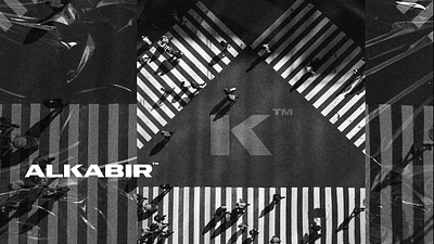 Alkabir Brand Design black and white black logo brand branding design graphic design hub lettre logo logo logo street modern brand modern logo photographer photographer brand poster street brand street photography typhography white logo word logo