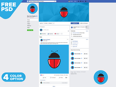 Facebook Page Mockup 2022 PSD abstract bakupgraphic banner blue corporate creative diamond entrepreneur freepsd geometric header investor marketing professional psd strategy templatepsd training webinar webpsdstore