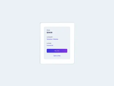 Product Details Card UI Design free ui component ildiesign info card ui price details pricing card product details ui ui ui component ui component design ui design ui design daily ux ux design