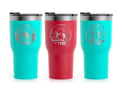 RTIC Get Out and Go tumblers 20oz design graphic design ill illustration logo rtic rtic get out and go tumblers tumbler
