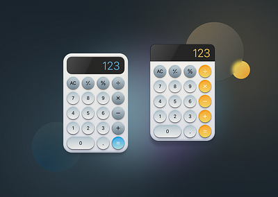 Calculator+ app branding calculator design glassmorphism gradient graphic design illustration logo typography ui ux vector