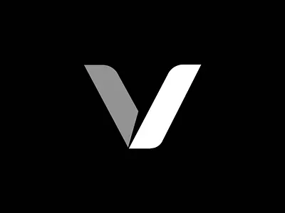 "V" logomark icon illustrator letter v logo logomark monogram type v vector