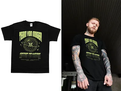 Calum Von Moger Shirt Design