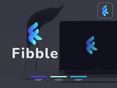 Fibble Branding Logo Design app icon brand identity branding company logo creative logo elegant logo gradient logo graphic design logo design logo folio logo idea logo inspiration logo maker logo type logos mini minimalist logo modern logo professional logo startup logo
