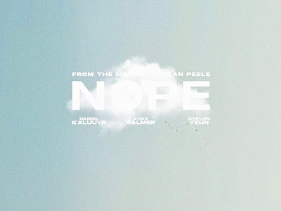 Jordan Peele's NOPE jordan peele key art movie movie poster movie posters movies nope poster posters