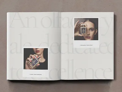 Maison De Fouzdar- Lookbook branding brochuredesign designaesthetics lookbook perfume