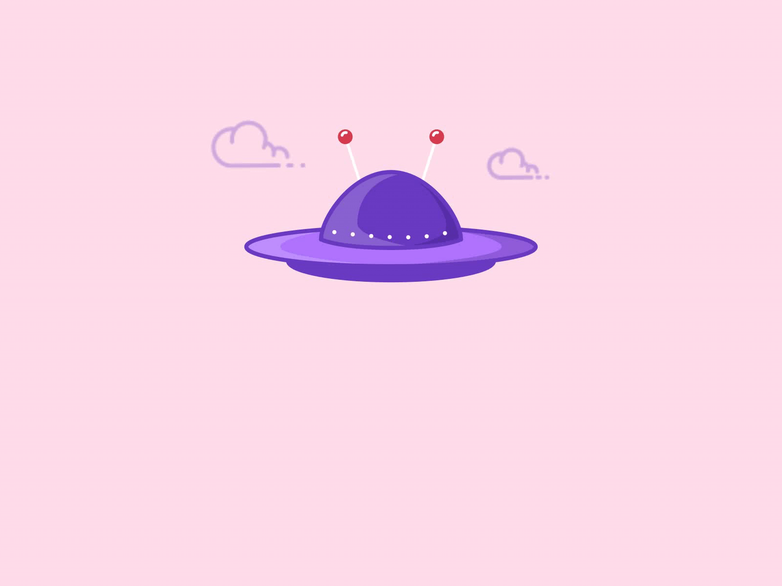 No Search Result! after effects android animation empty empty state error state find illustration ios lottie no search no search result search searching spaceship state ufo ui