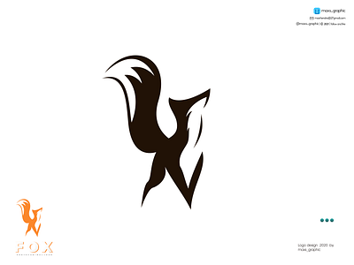 fox logo branding design icon illustration logo logo design logotype vector