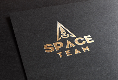 Space Team logo armed force army branding company creative design force illustration logo logo design modern new logo print ready simple space team trending vector