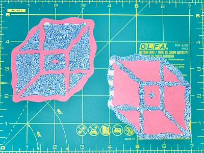 ice, ice, maybe craft non digital nonsense paper papercutting scraps