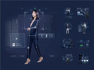 Seervision - use cases illustrations 🎥 ai artifical automation branding data illustration illustrations inteligence key visual machine learning production saas set software technology vector video