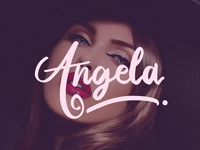 Angela – Beautiful Handwritten Font signature