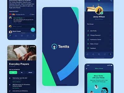 Social Network App 999watt design mobile app social network ui