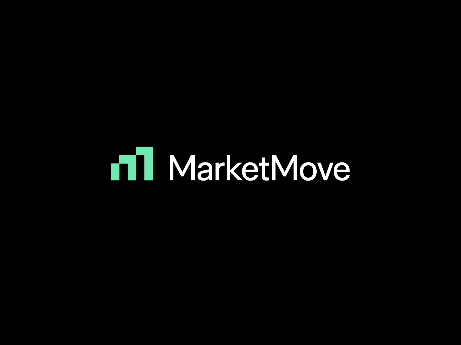 MarketMove dynamic identity animated logo animation branding brandmark crypto design dynamic dynamic identity graphic design identity logo logo animation mark minimal visual identity