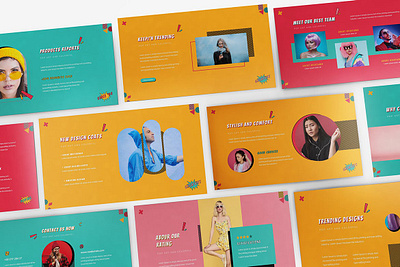 Hit & Pop Google Slides Template business clean colorful communication company corporate creative design google google slide illustration infographic keynote template modern pitch deck studio unique web design web development website