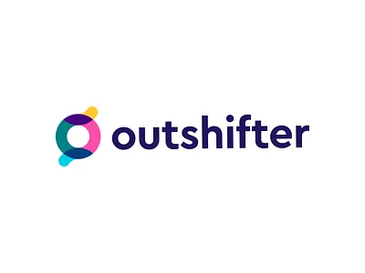 Outshifter logo concept pt.3 abstract api blockchain branding coding cosmos crypto data e commerce graphql grid logo minimalist monogram planet smart software space tech technology