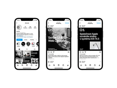 SiteOne – typographic principles app design identity illustration instagram inter iphone layout logo studio najbrt typography ui user interface website