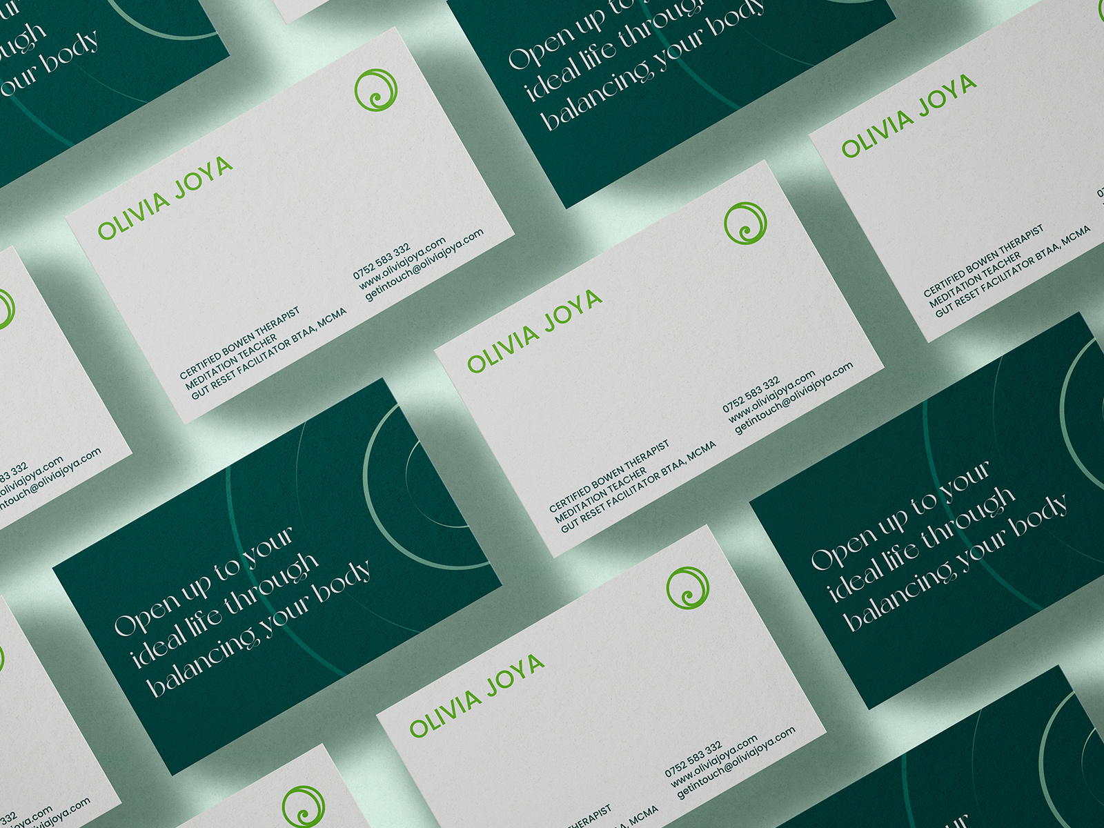 Example of Olivia Joya - Therapist - Stationery