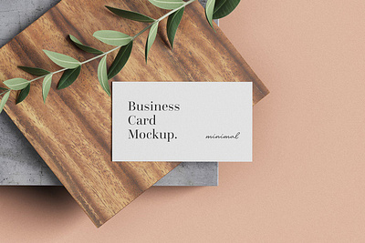 Stylish Business Card Mockup brand branding business business card business cards card cards clean corporate elegant graphic design identity isolated mockup name paper presentation simple stack template