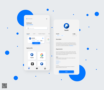 PayPal A Ui desing figma mobile ui ui ux