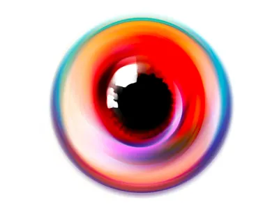 Iris adobe fresco adobe photoshop colors digital art eye illustration iris