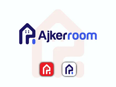 room booking logo branding design graphic design home home icon home logo hottel logo logo logo branding logo desig logos room roome boking logo roome logo typography vector