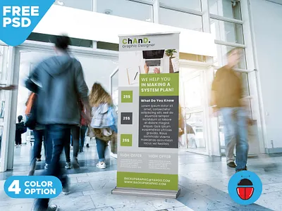 Roll-up Standing Template Design 3d advertising bakupgraphic banner chand freepsd mockup poster psd psdfree psdtemplate realism rollup showcase stand templatepsd webpsd webpsdstore webpsdtemplate