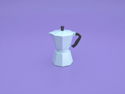 Kitchen Stuff 04 - Moka Pot animation 3d 3d animation 3d art 3d design 3d render 3drender after effects animation c4d cinema 4d coffee colors design graphic design illustration instagram mograph motion design motion graphics render