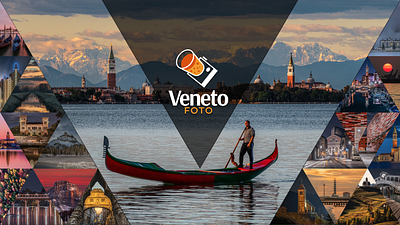 Veneto Foto Logo and Social Cover brand brand design brand identity branding cover design graphic graphic design landscape landscape photography logo logo design logos photography social cover