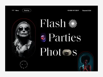 Fashion Photography Studio Website Design berlin branding clean dribbble fashion fashion photography studio gradient graphic design landing page design landingpage minimal photography rijurajan typography ui ux web web design web designer website