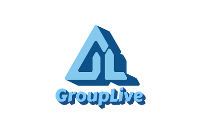 GroupLive Logo app branding design icon illustration logo ui ux vector