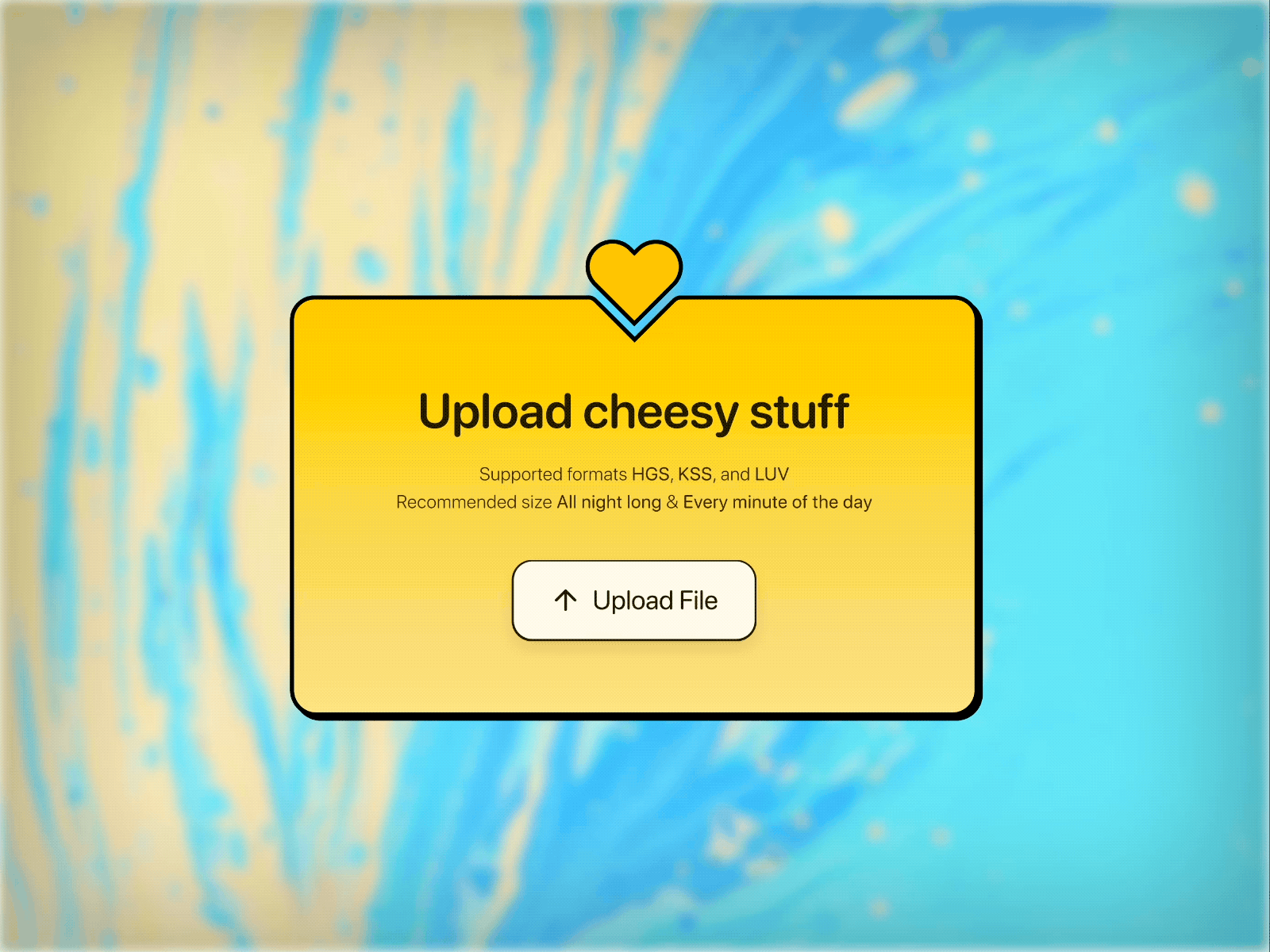 Cheesy Valentine | Weekly Warm-Up design graphic design product design ui ui design uidesign ux uxdesign weekly warmup