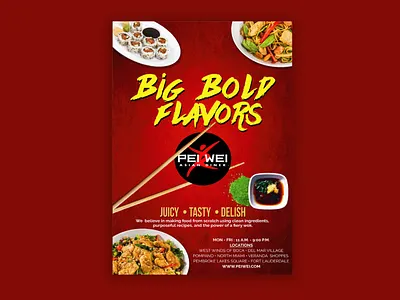 PEI WEI POSTER